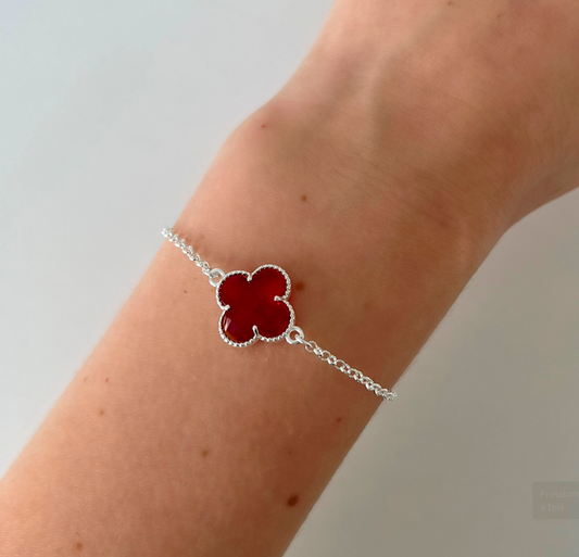 Pulseira Clover Vermelha